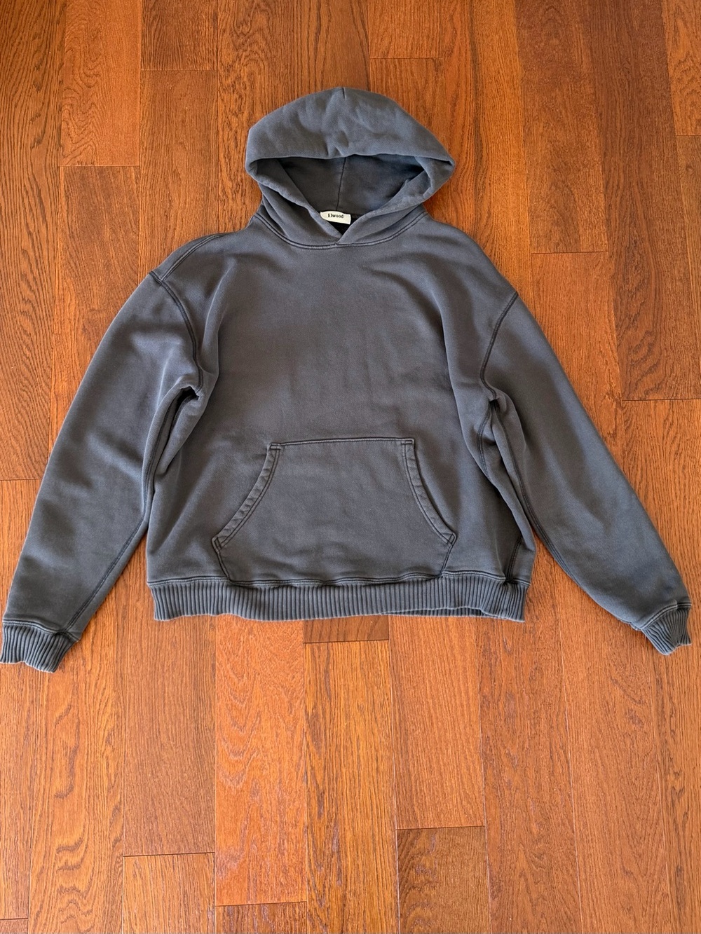Elwood Core Hoodie Vintage Grey size L